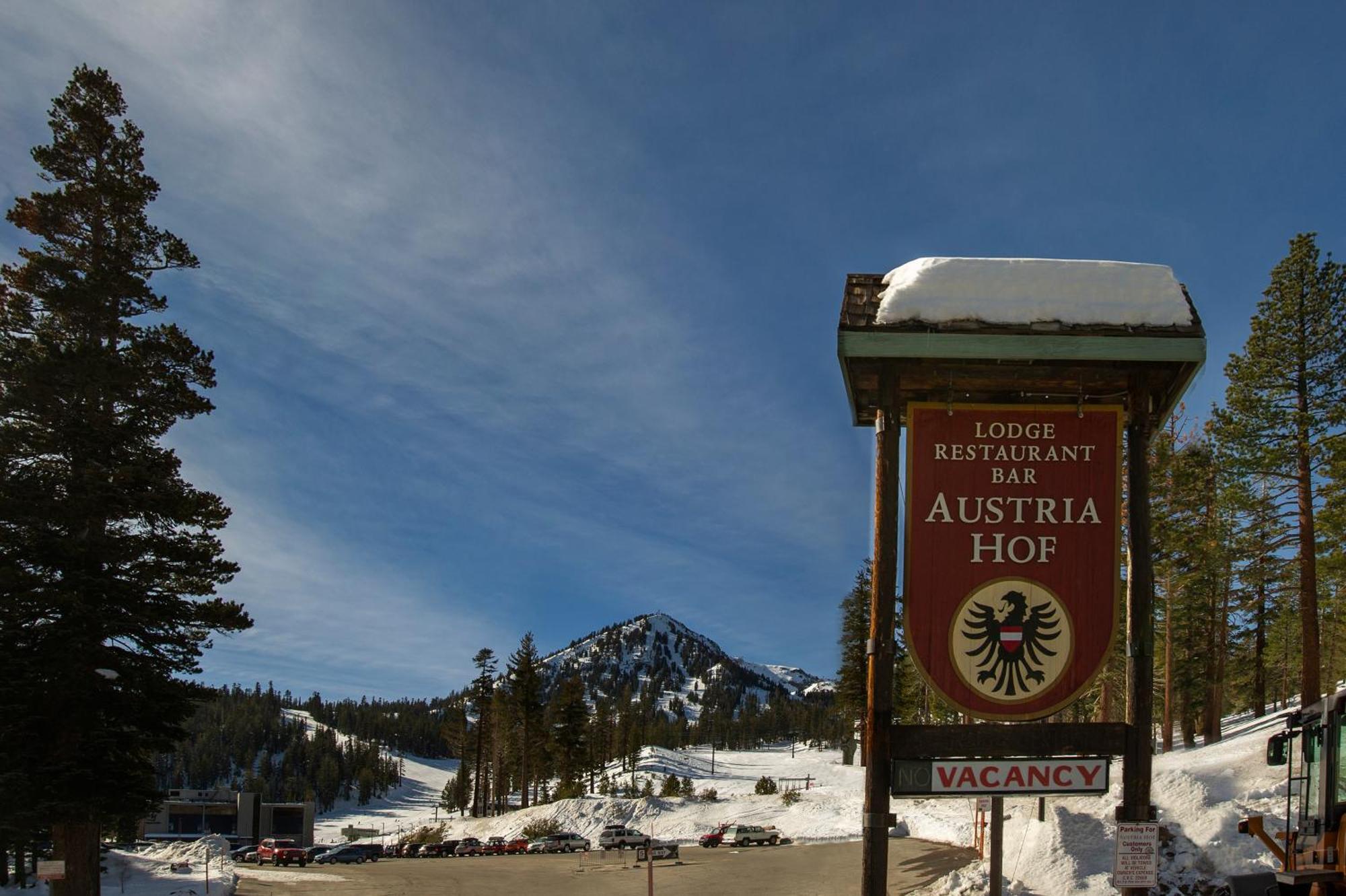Austria Hof Lodge Mammoth Lakes Exterior foto